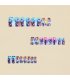NA110 - Mid-Length European Square Manicure Patches Nails